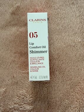 Clarins Lip Comfort Oil Shimmer 05 Pretty in Pink